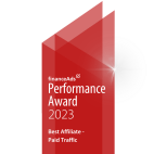 Best Affiliate - Paid Traffic Award Grafik